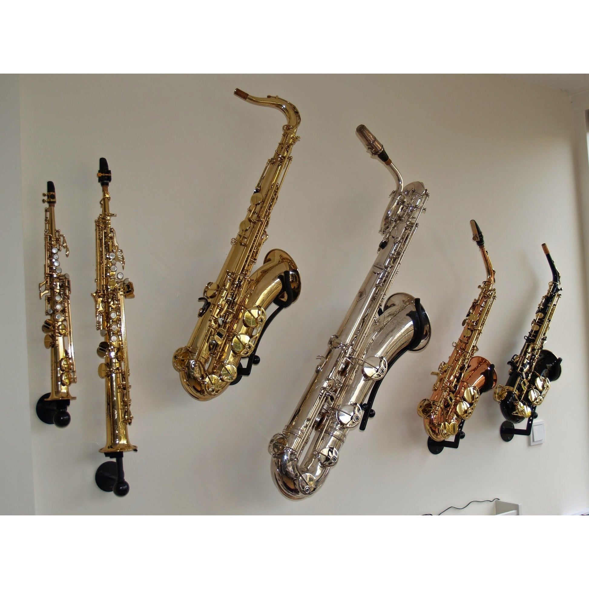 Stagg SLA-ASH - Support mural pour saxophone alto, Accessoire Bois